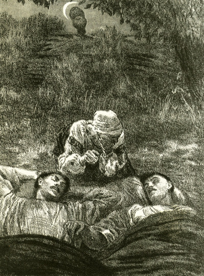 Иллюстрация Е.А.Кибрика