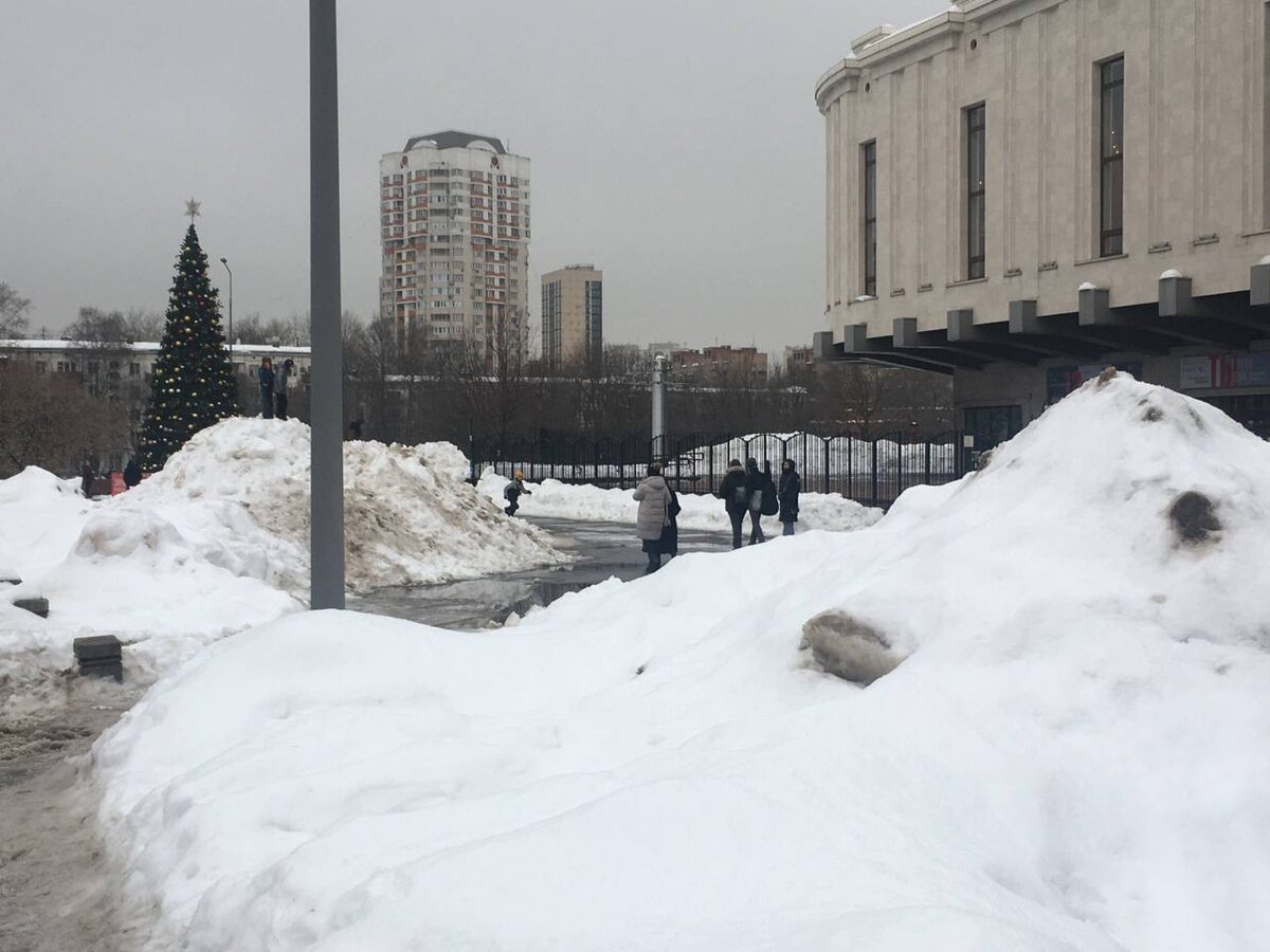 Москва зимой 2026 г.