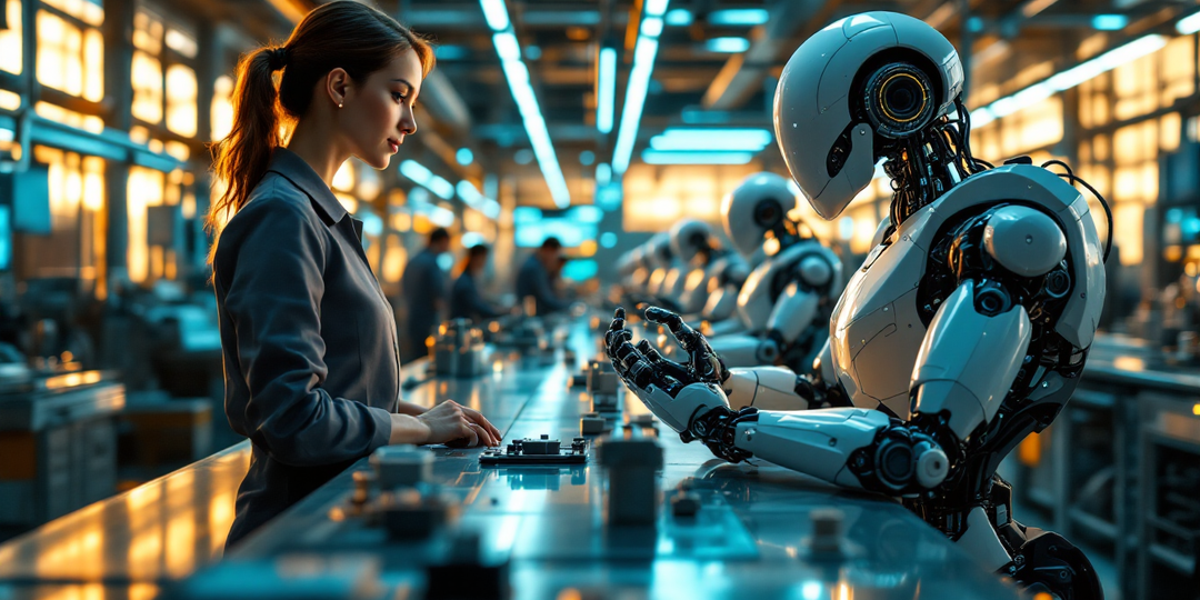 Умные роботы в 2026 году работают рядом с людьми и делают производство безопаснее, быстрее и чище