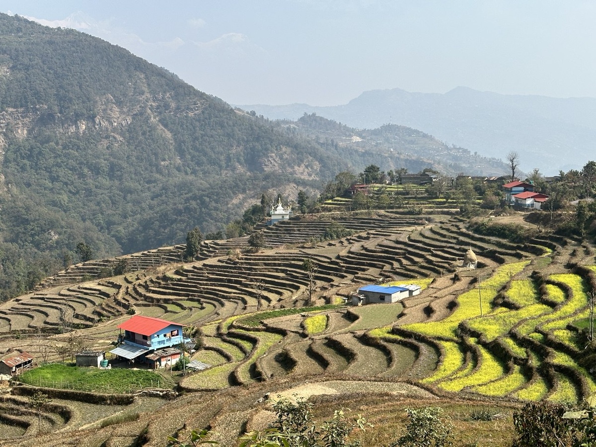А это просто непальские пейзажи для вдохновения