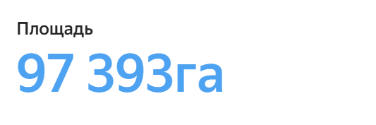 Суммарная площадь виноградников составляет 97 393 га — это общий охват отрасли по всем сортам.