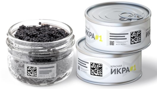 Так может выглядеть маркировка икры.