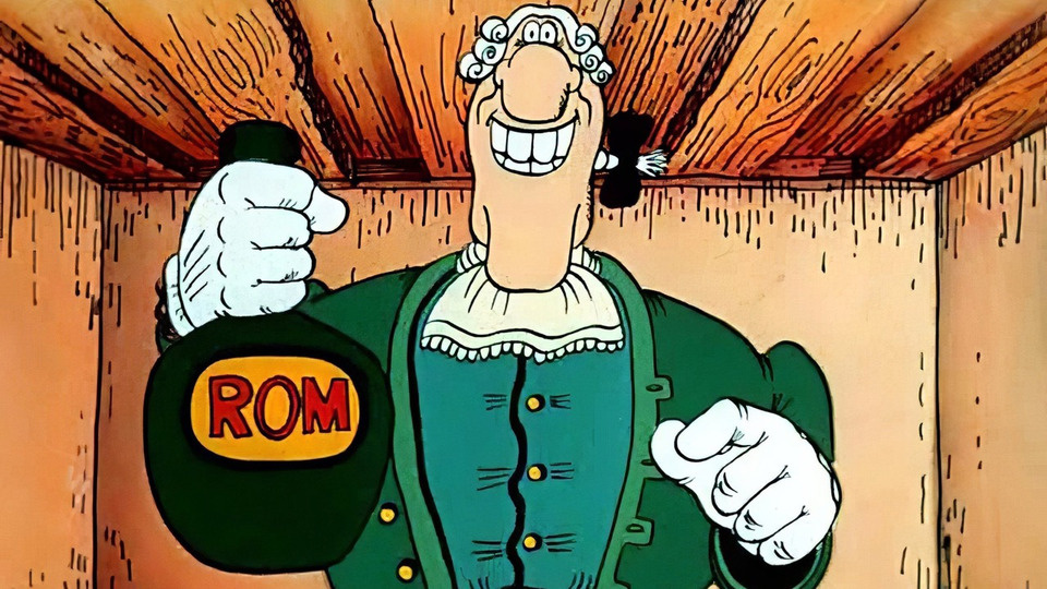    Кадр из мультфильма «Остров сокровищ»