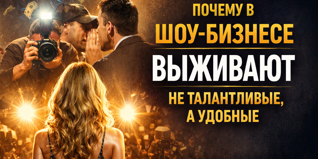 Почему в шоу-бизнесе выживают не талантливые, а удобные