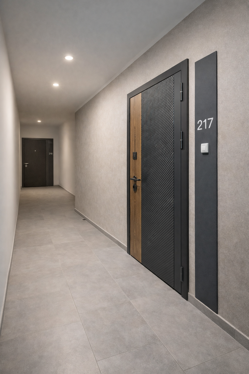 Дверь входная металлическая в квартиру Фортис