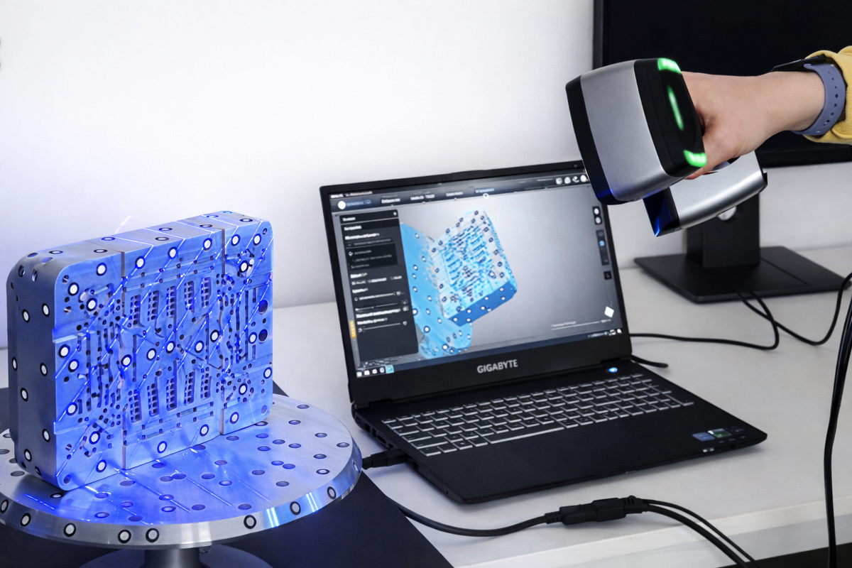 3D-сканирование в центе обратного инжиниринга ИнКАД