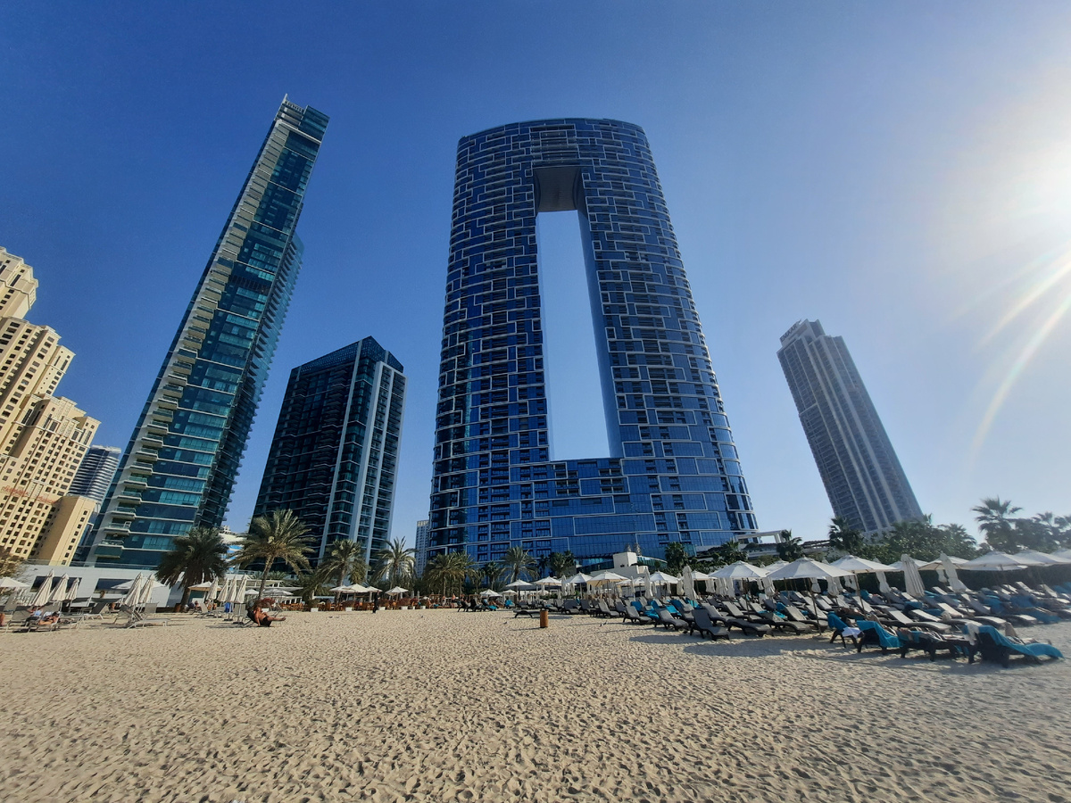 Мы в Дубай Марине за сутки до описываемых событий