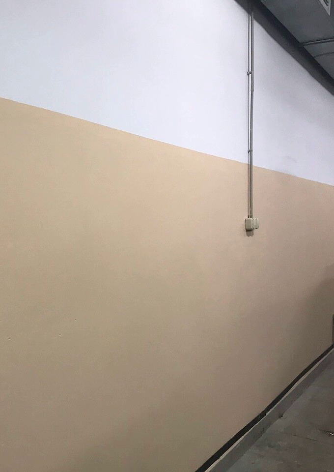 Покраска стен производственных помещений