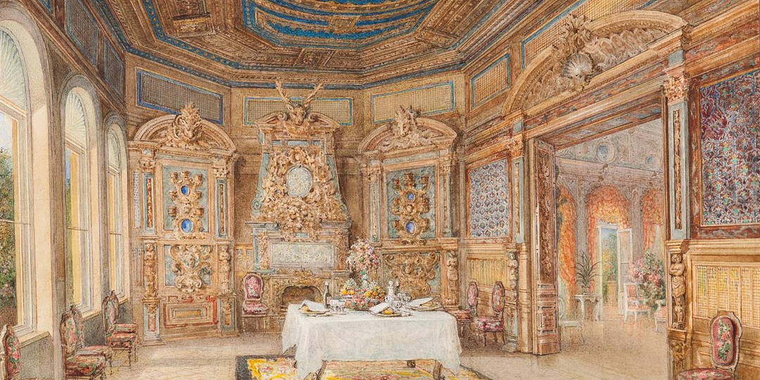 Прогулка по акварелям: интерьеры дачи Зинаиды Юсуповой