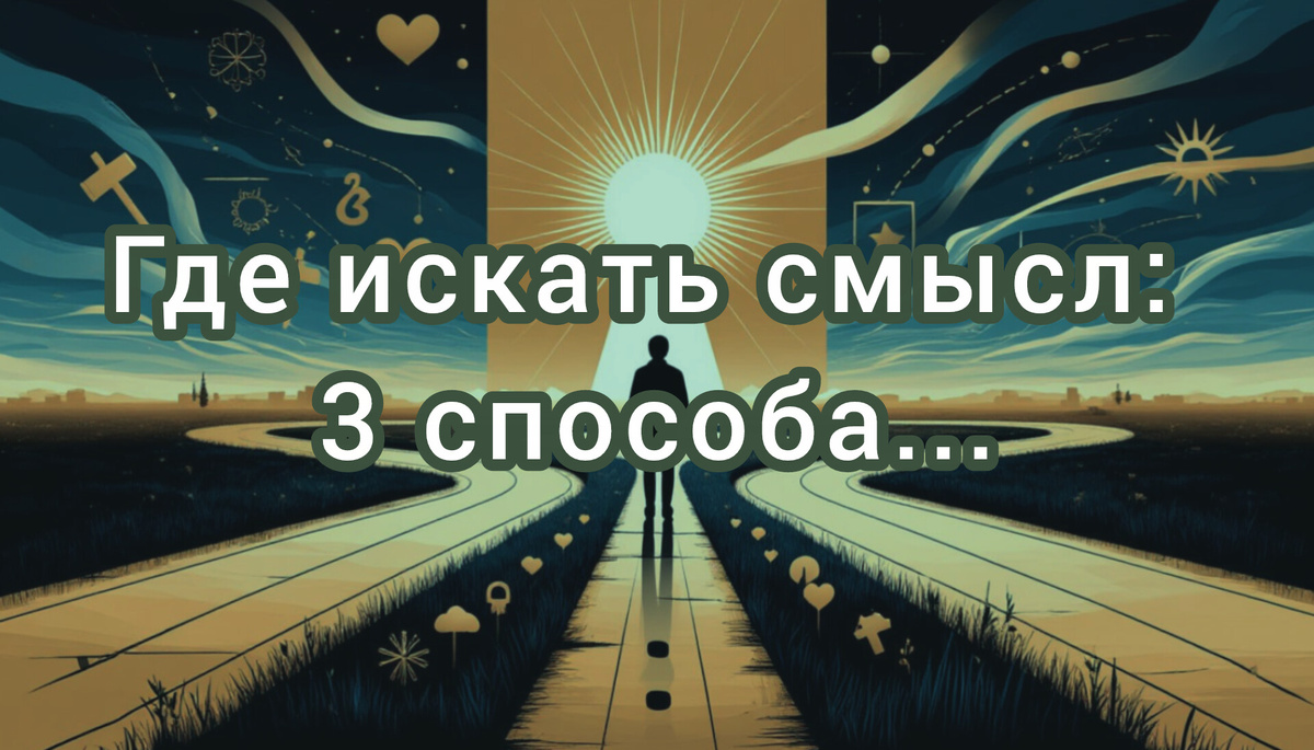 Где искать смысл жизни: 3 простых способа