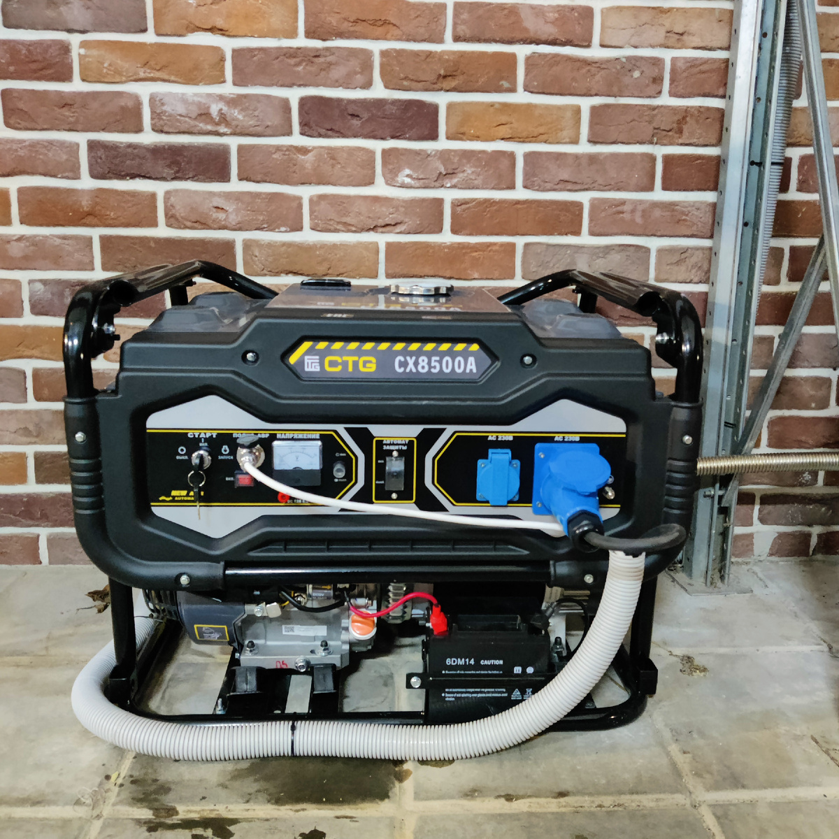 Так выглядит бензиновый генератор