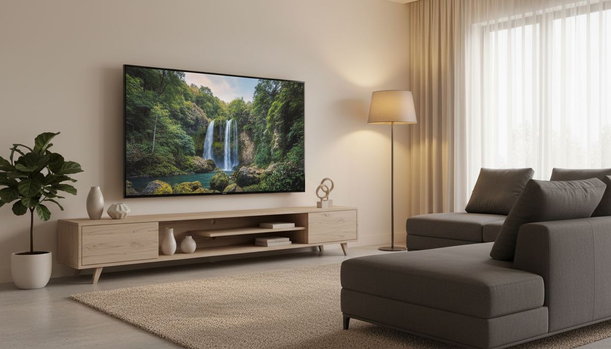 Комплектация может варьироваться в зависимости от региона и продавца, но в целом она обеспечивает все необходимое для начала использования телевизора.