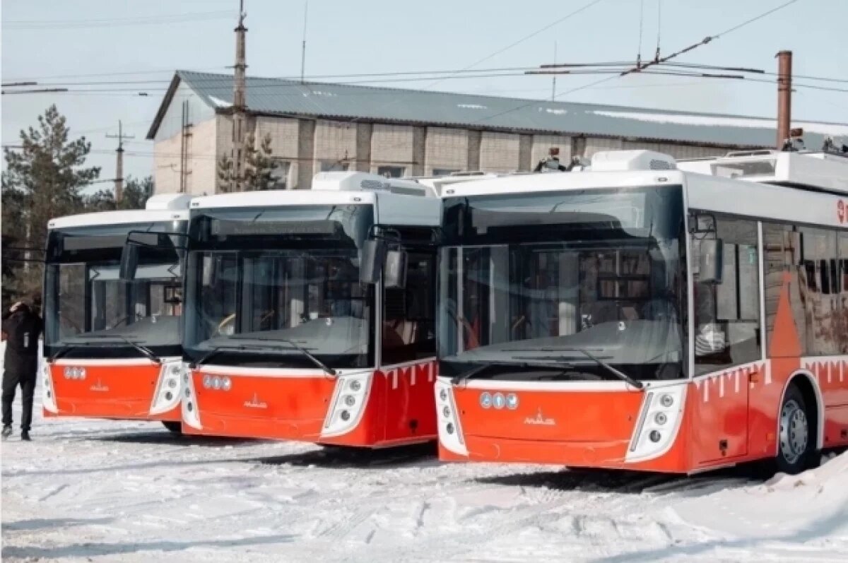    10 новых троллейбусов выйдут на маршруты Смоленска 6 марта