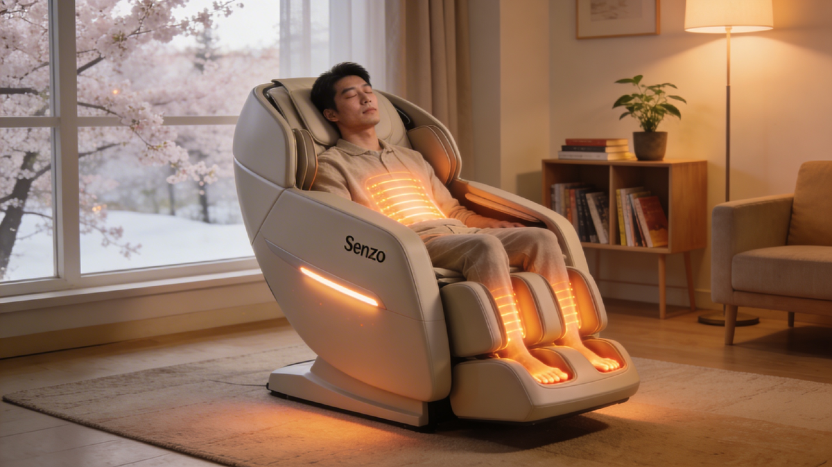15–20 минут в массажном кресле Senzo вечером — как личный спа‑уголок дома, когда сил на что‑то ещё уже нет