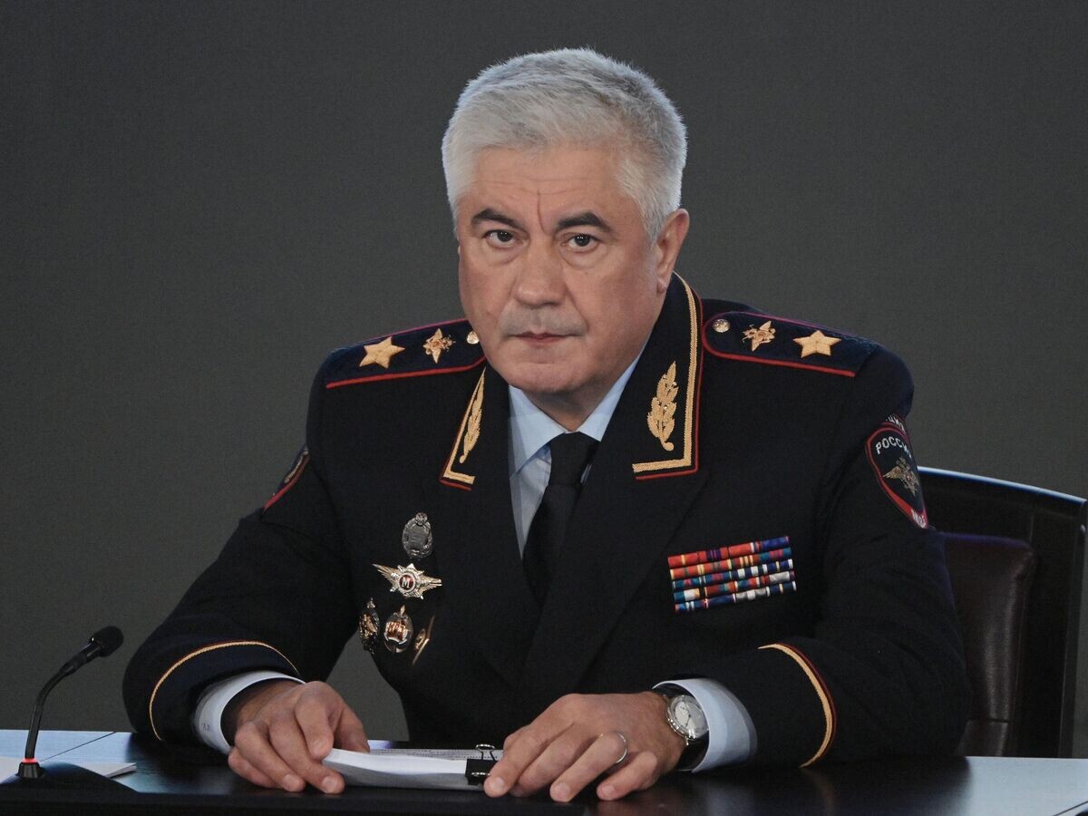    Министр внутренних дел РФ Владимир Колокольцев | © РИА Новости / Сергей Гунеев