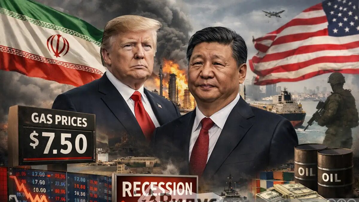    Дональд Трамп и Си Цзиньпин (изображение сгенерировано с помощью ИИ). © Коллаж / Ridus.ru