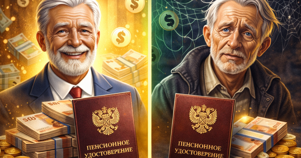 Почему у двух людей с одинаковым стажем пенсия может отличаться на несколько тысяч рублей