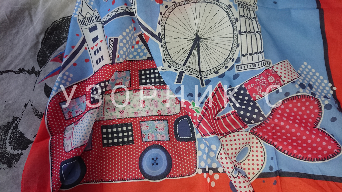 Павловопосадский платок 10340, фото автора