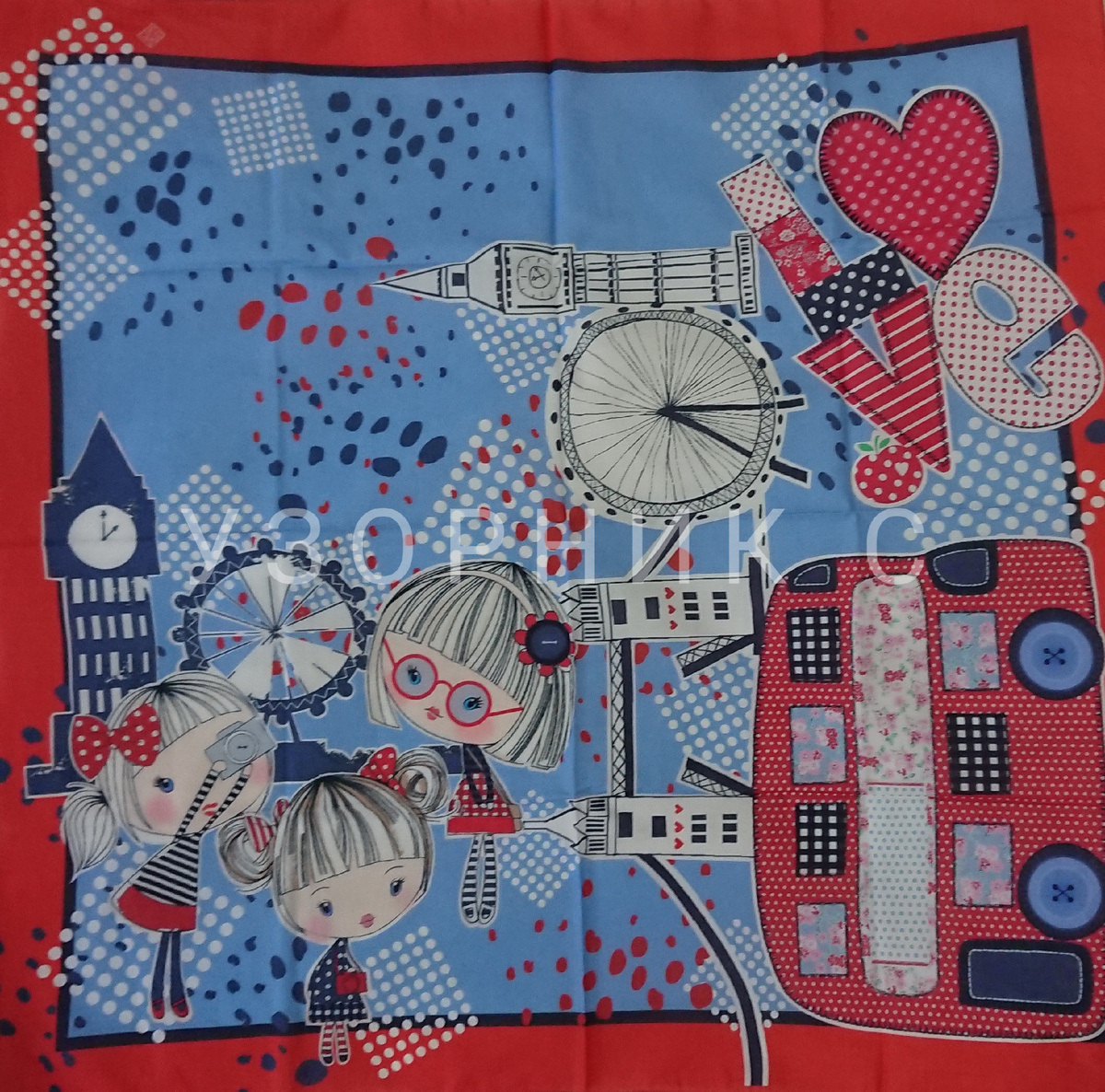 Павловопосадский платок 10340, фото автора