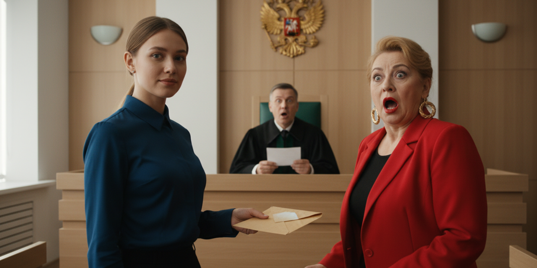 – Ты жадная нахлебница! – кричала свекровь. Я молча передала судье одно старое письмо, и она лишилась дара речи.