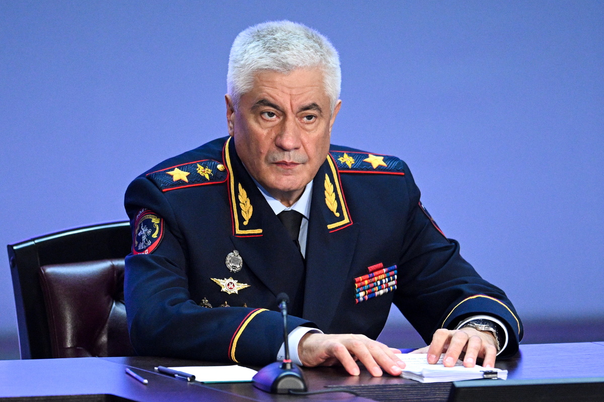    Министр внутренних дел РФ Владимир Колокольцев  Павел Бедняков/POOL/ТАСС