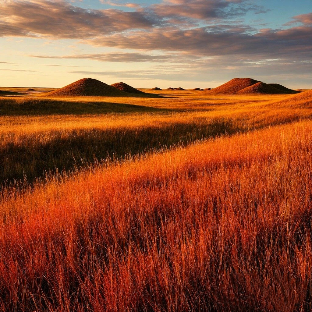 Сибирская степь, где-то в Хакасии