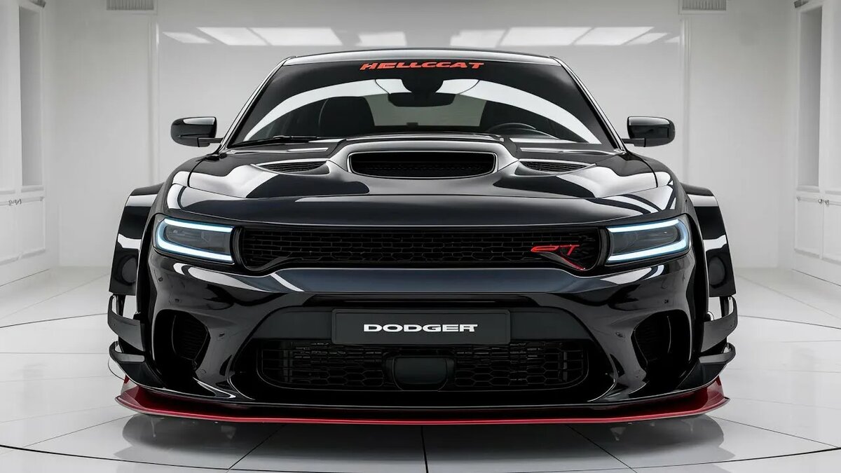 Dodge Charger Hellcat — это мощнейший седан, известный своей производительностью и агрессивным характером. Вот основные технические особенности этой модели:Двигатель и трансмиссия
Двигатель: 6.2-литровый V8 с механическим нагнетателем, выдающий 717 л.с. и 881 Нм крутящего момента.
Коробка передач: 8-ступенчатая автоматическая Aisin.
Привод: Задний или полный привод (в зависимости от комплектации).
Разгон и динамика
Разгон 0-100 км/ч: Менее 3,5 секунд.
Максимальная скорость: Ограничена электроникой на уровне 328 км/ч.
Шасси и подвеска
Подвеска: Усиленная спортивная подвеска Bilstein с регулируемыми амортизаторами.
Тормоза: Большие вентилируемые диски Brembo с шестипоршневыми суппортами спереди.
Экстерьер и аэродинамика
Аэродинамический обвес: Включает активный задний спойлер и диффузор для увеличения прижимной силы.
Колеса: Легкосплавные диски диаметром 20 дюймов с низкопрофильной резиной Pirelli.
Салон и технологии
Интерьер: Спортивные кресла с усиленной боковой поддержкой, алькантара и кожа.
Инфотейнмент: Система UConnect с 8-дюймовым сенсорным экраном, поддержка Apple CarPlay и Android Auto.
Дополнительные опции
Track Pack: Пакет для трековых гонок, включающий дополнительные настройки подвески и тормоза.
Widebody Kit: Расширение кузова для установки более широких колес.
Dodge Charger Hellcat — это идеальный выбор для тех, кто ищет мощь и адреналин в повседневном автомобиле.