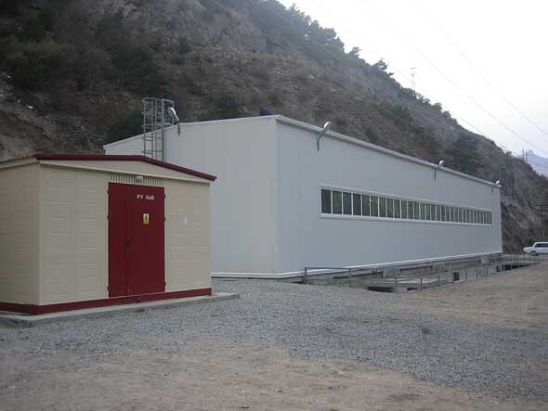 Здание Фаснальской малой ГЭС