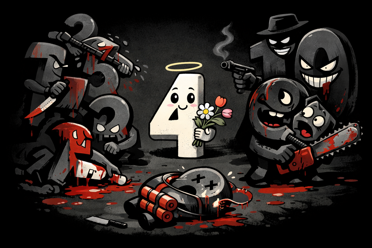 Только лишь 4 не представляет особых проблем