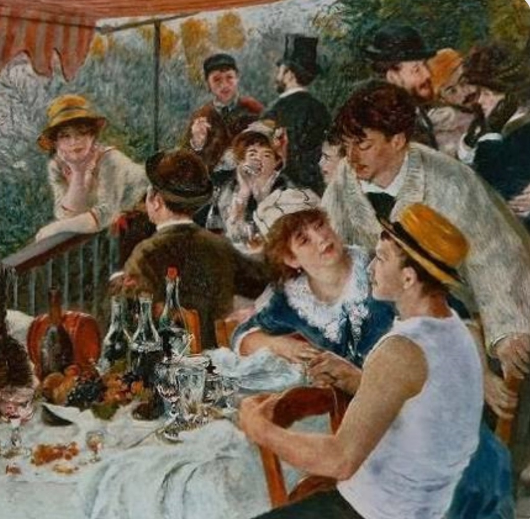 Огюст Ренуар «Завтрак гребцов», 1881г.