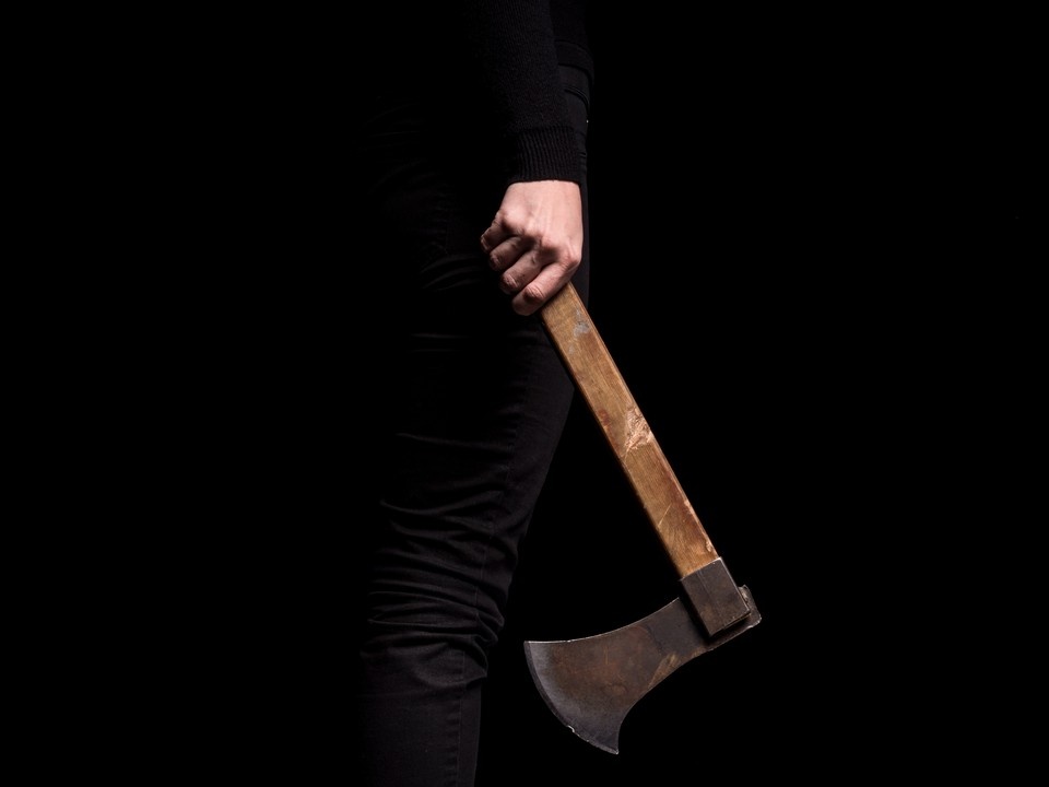    В порыве ярости Олеся схватила топор и ударила подругу. Фото: tesunotai/Shutterstock/Fotodom