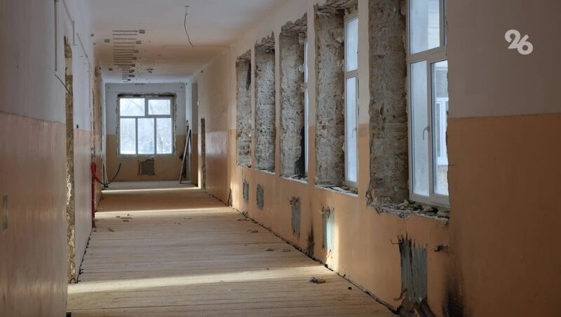    В школе завершены демонтажные работы Фото: ИА «Победа26»
