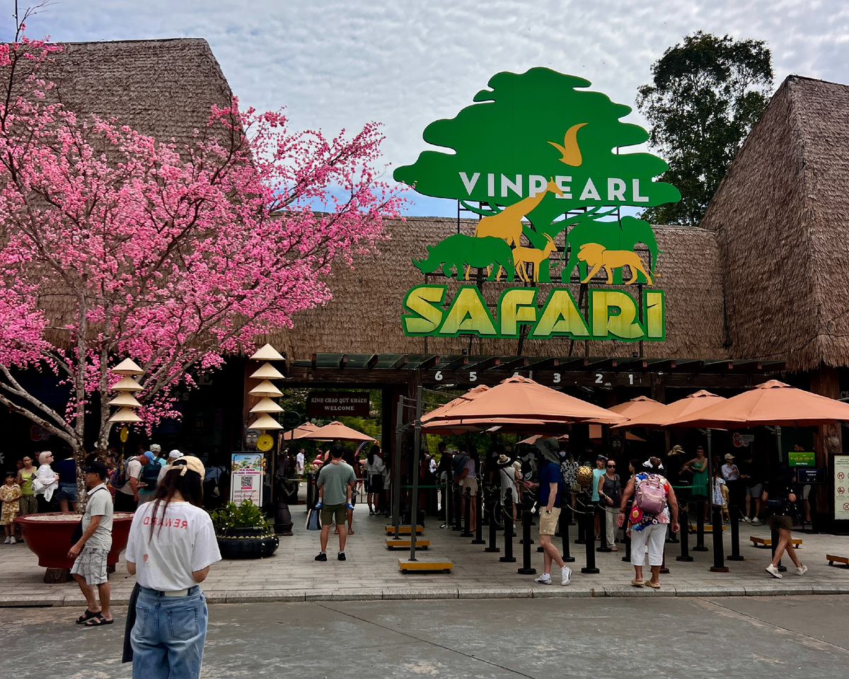 Центральный вход в Сафари парка. Фукуок / фото автора @tatico_travel