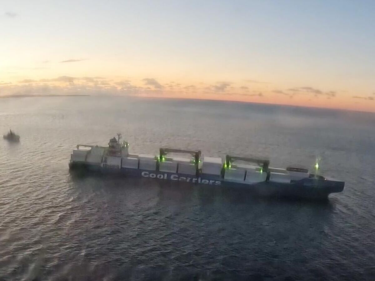    Грузовое судно Baltic Spirit | © Фото : PPA