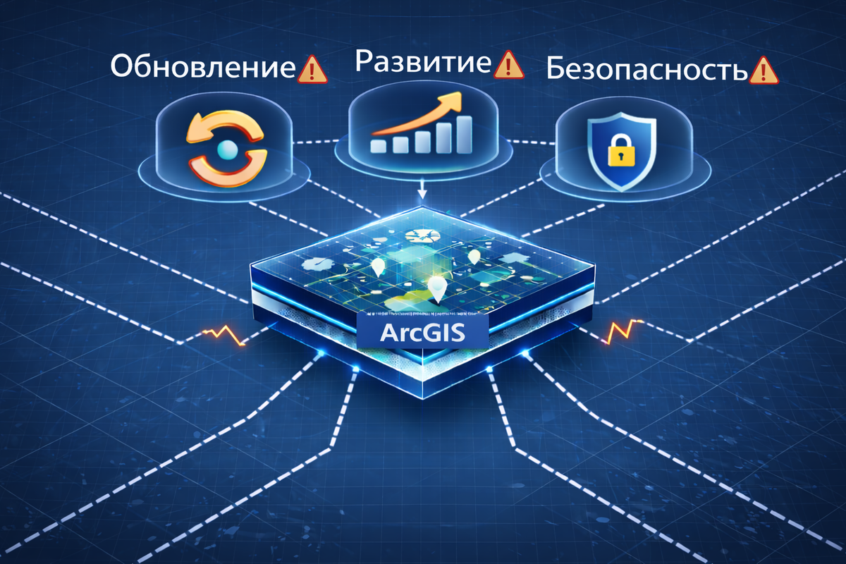 Ключевые ограничения корпоративных ГИС на базе ArcGIS