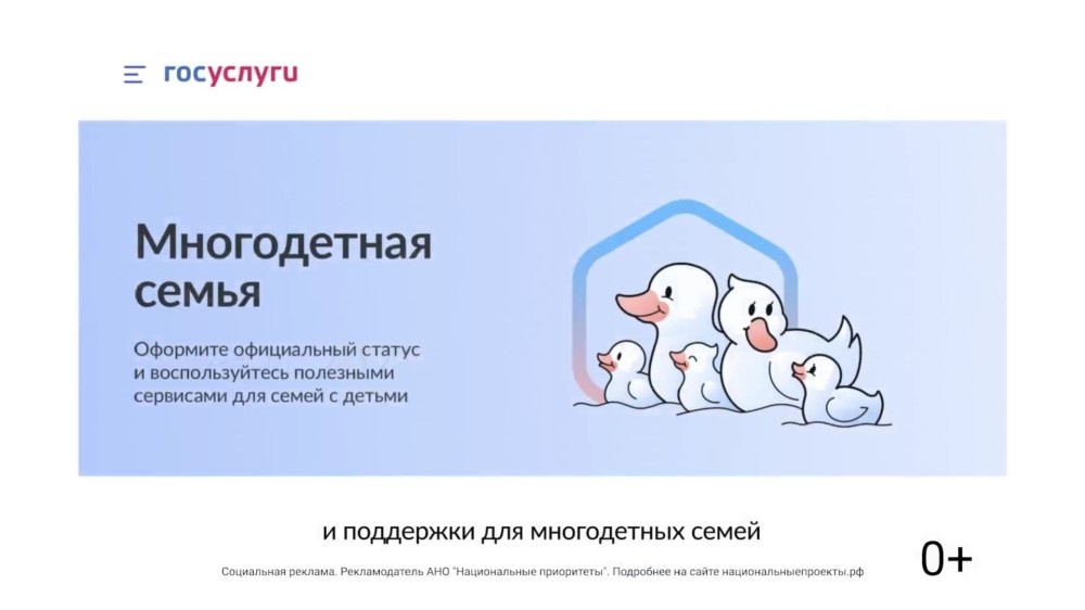    Многодетные нижегородцы могут ускорить оформление льгот через "Госуслуги"