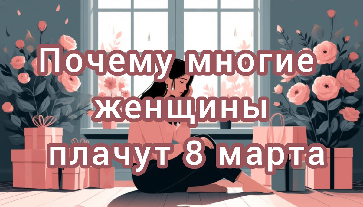 Почему многие женщины плачут 8 марта: