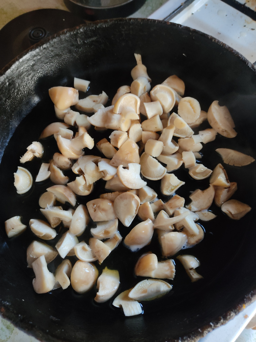 Ранний июньский гриб