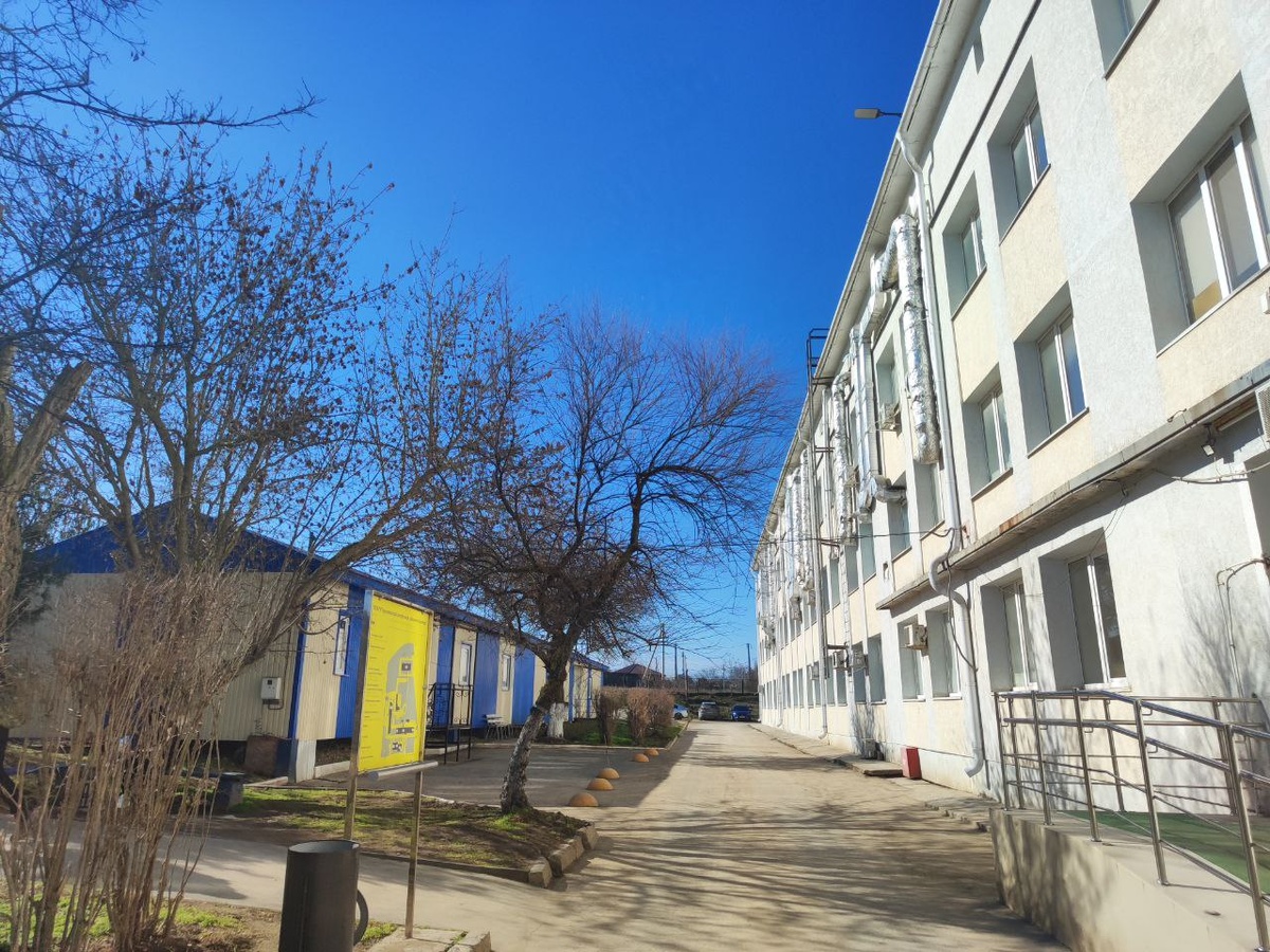 территория больницы