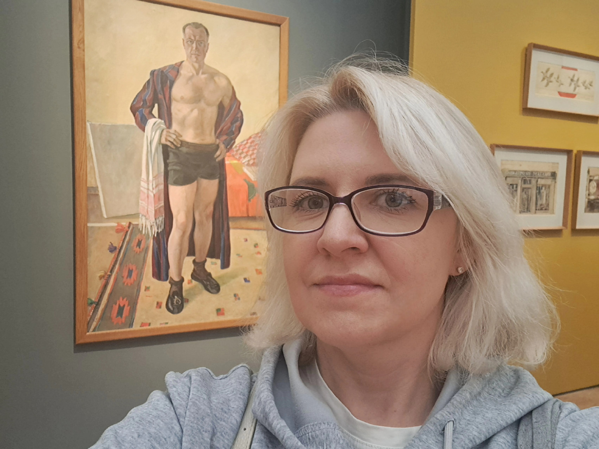 автопортрет художника за моей спиной