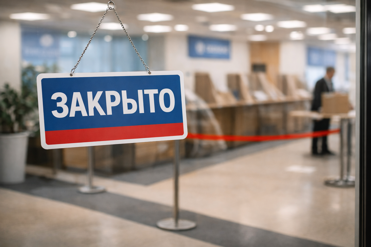    Банков в России станет меньше. Фото: нейросеть