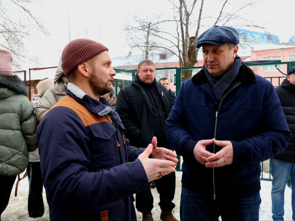    Иван Носков посетил жилой квартал в границах проспекта Карла Маркса, улиц Санфировой, Блюхера и Ивана Булкина администрация Самары