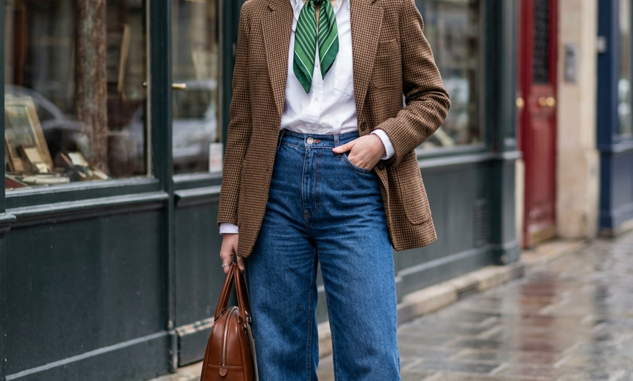 Тёмные джинсы 2026: 5 правил, которые делают образ дорогим и статусным