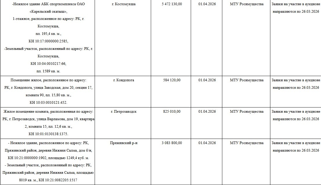    Приставы Карелии выставят на аукцион арестованное недвижимое имущество© УФССП Карелии