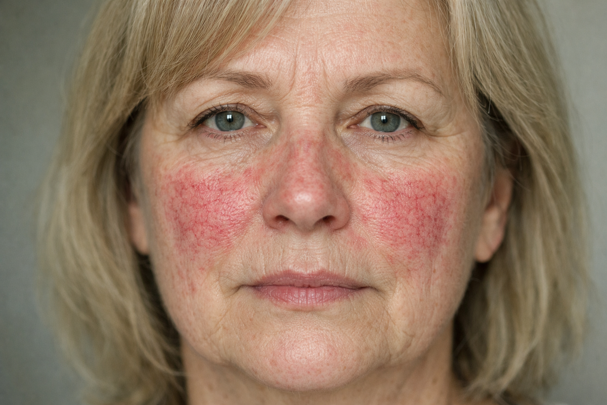 Купероз яркой выраженности