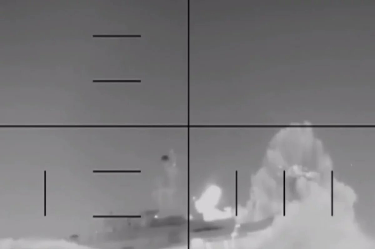    Пентагон показал кадры торпедной атаки по судну Ирана Iris Dena у Шри-Ланки