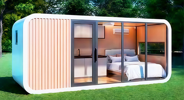 капсульный дом Apple Cabin