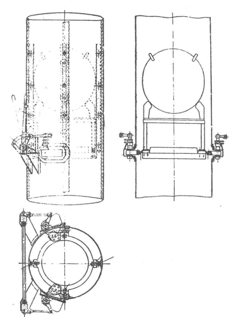 Конструкция минносбрасывающего устройства на немецких подводных лодках типа UC