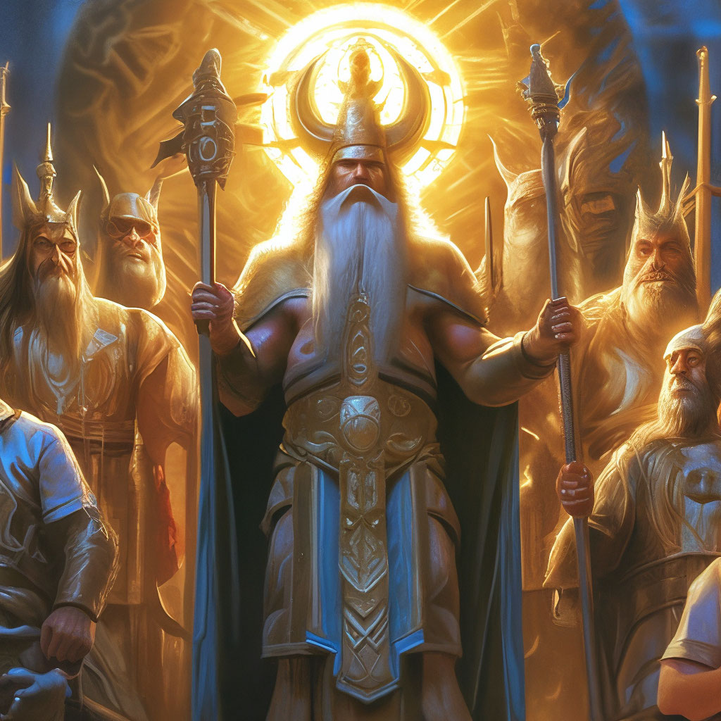 Славянские боги,наши предки shedevrum.ai Автор Андрей Тарасов