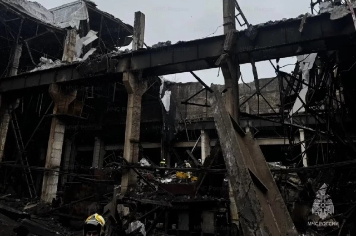    Один человек погиб в результате обрушения крыши предприятия в Узловой